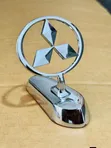 Mitsubishi Standing Hood/Bonnet Emblems - Brand New - 2