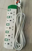 High Astra 5-Way Multi-Socket Extension Na Kinga ya Surge - 1