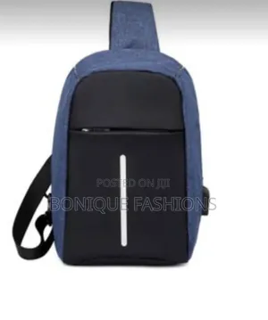 Mkoba wa iPad/Laptop wa Kuvuka Mwili - Bluu