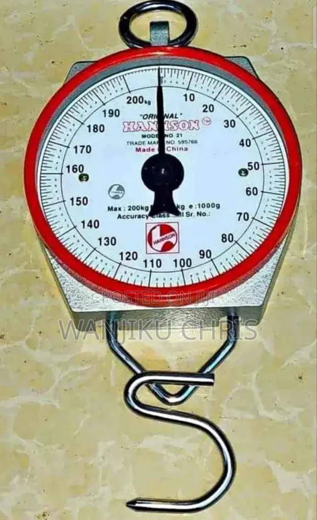 Hanson Analogue Weighing Scale 200kg - 1