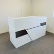 Imported White Reception Table - 1600mm - 4