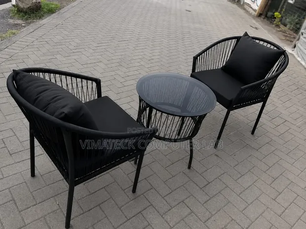 Seti Mpya ya Viti na Meza ya Balcony - 1