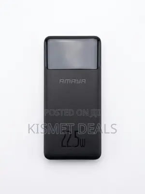 Amaya 10000mAh Power Bank Portable na Cables Zilizojengwa Ndani