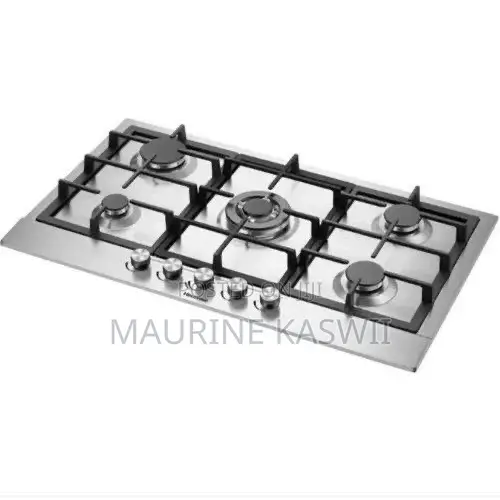 Hisense 86cm Built-in Gas Hob 5 Burns Chuma cha Kutuliza - 1
