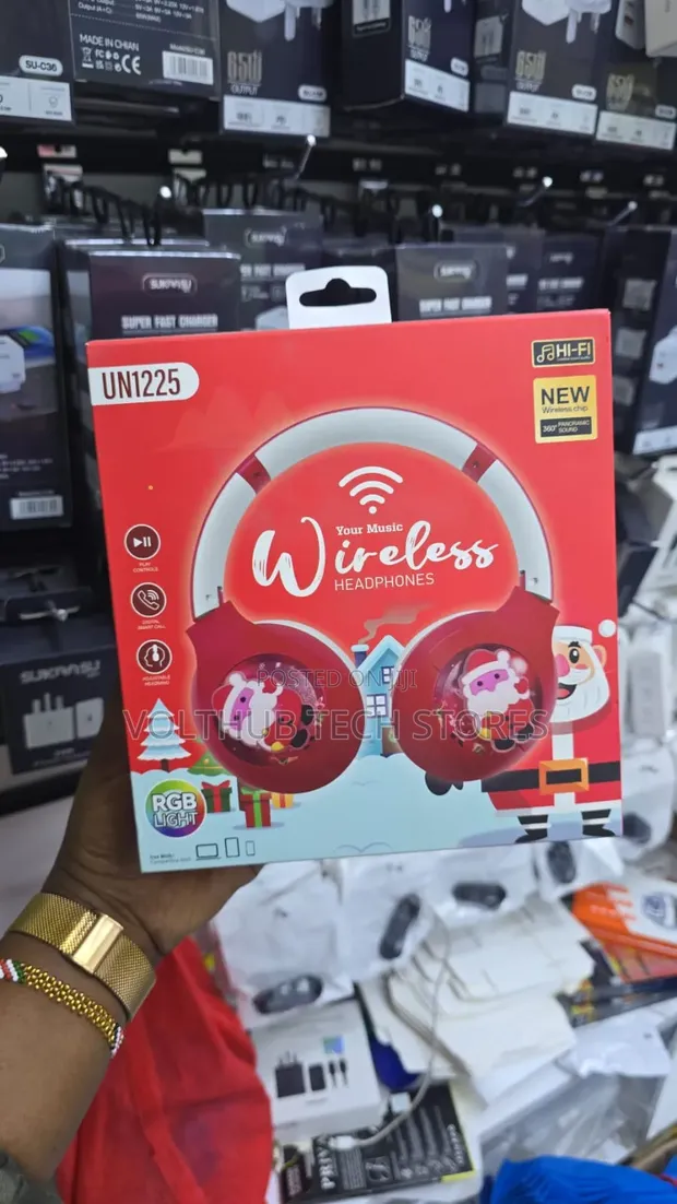 Kid Classic Headphones - Nyekundu - 1