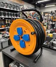 Heavy-Duty Portable Extension Cable Reel with 4 Sockets - 2