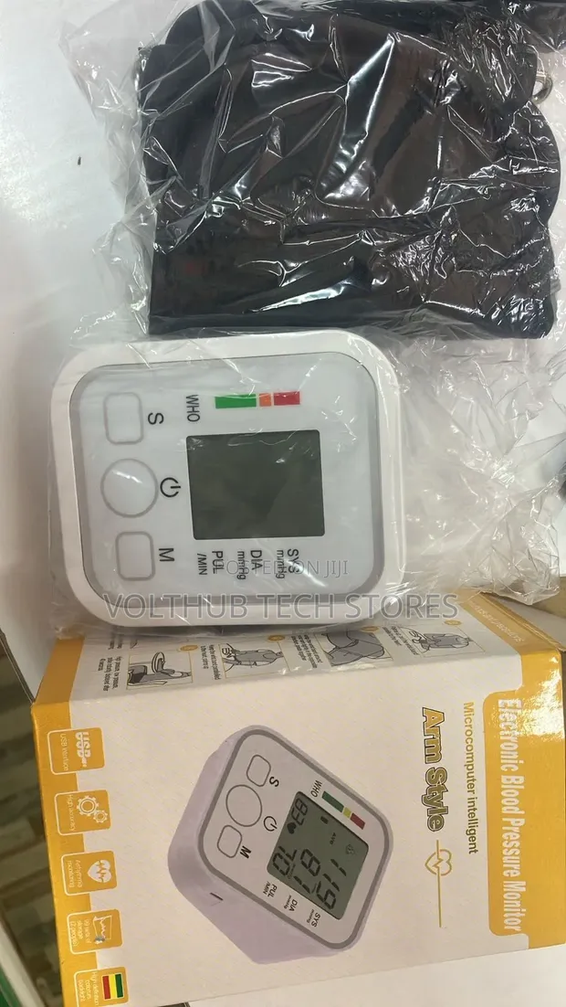 Digital Blood Pressure Monitor with Voice & USB-C - 1