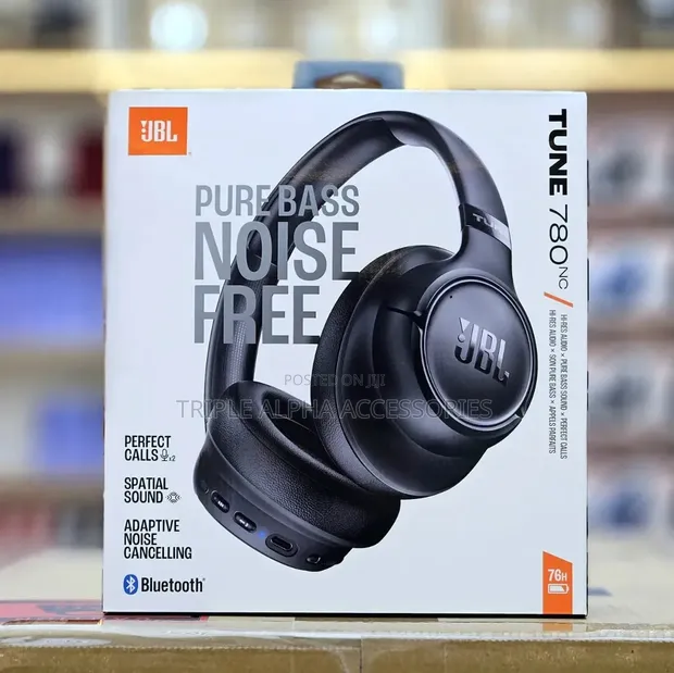 JBL Tune 780NC Wireless Over-Ear Headphones - 1
