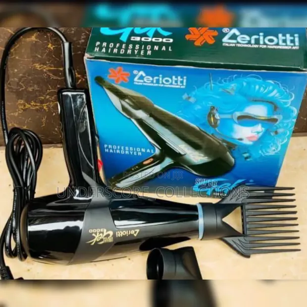 Zerioti Gel 3000 Professional Blow Dryer - 1