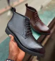 Men's Leather Boots (Sizes 40-45) - 1