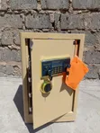 Biometric Cash Safe Box with Adjustable Shelves - 2