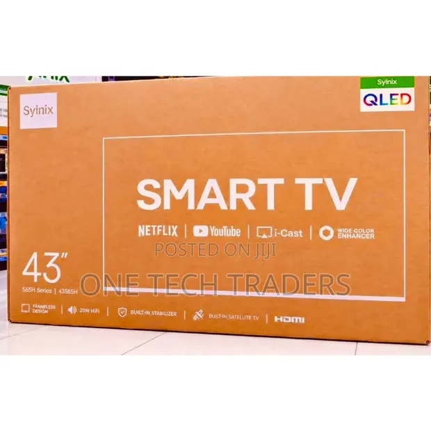 Syinix 43" QLED Full HD Smart TV - 1