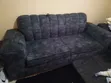 Dark Gray Three-Seater Sofa with Chaise - 2