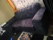 Dark Gray Three-Seater Sofa with Chaise - 3