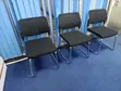 Office Guest Chairs with Chrome Legs - 1