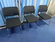 Office Guest Chairs with Chrome Legs - 2
