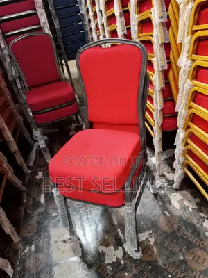 Viti vya Mikutano vya Red Velvet vya Heavy Duty - Vipya Kabisa