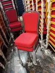 Red Velvet Heavy Duty Conference Chairs - Brand New - 2