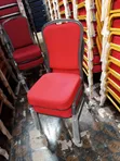Red Velvet Heavy Duty Conference Chairs - Brand New - 4