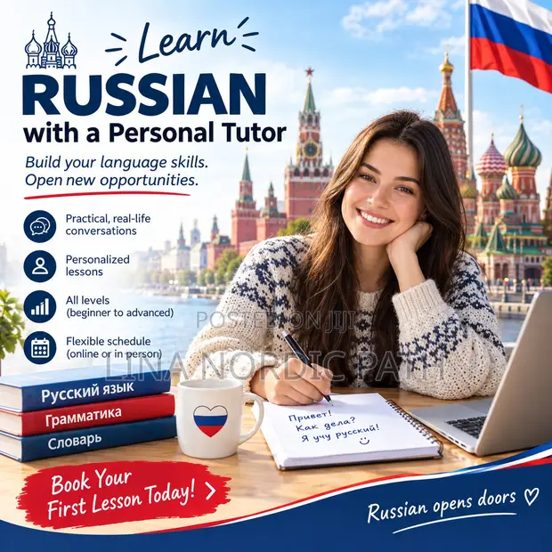 Russian Language Lessons - Conversational & Academic - 1