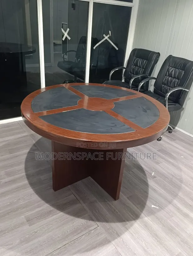 Round Boardroom Meeting Table - 1