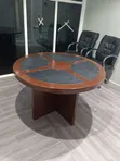 Round Boardroom Meeting Table - 1