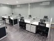 4-Way Office Working Station with Partitions - 1