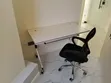 New 1.2m White Training Table with Office Chair - 1