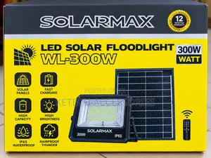 Solar Max 300W Mwanga wa Solar Flood Light wa LED