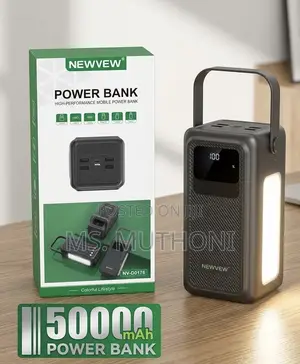 NewVew NV-D0176 Power Bank ya 50,000mAh