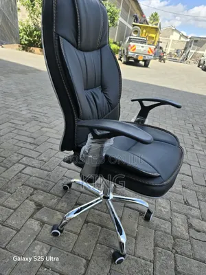 Director Black Recliner Office Chair - Brand New