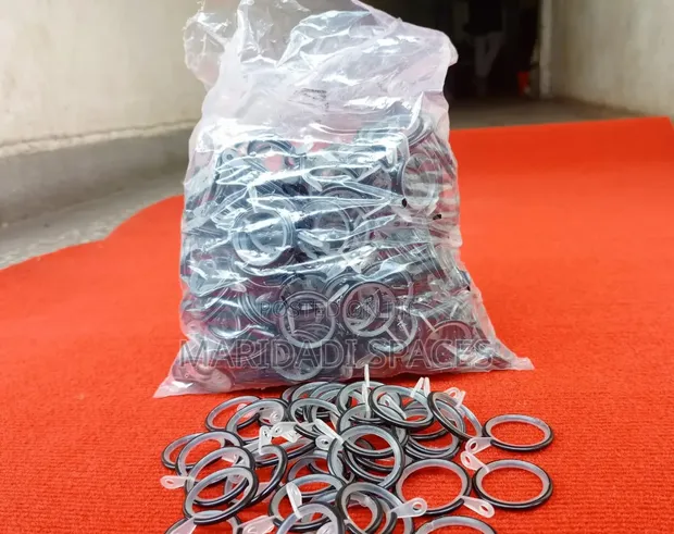 Heavy Duty Silent Curtain Rings - 1