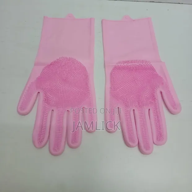 Silicone Washing & Cleaning Gloves - 1