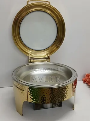 Golden Fancy 8L Chafing Dish yenye Stand