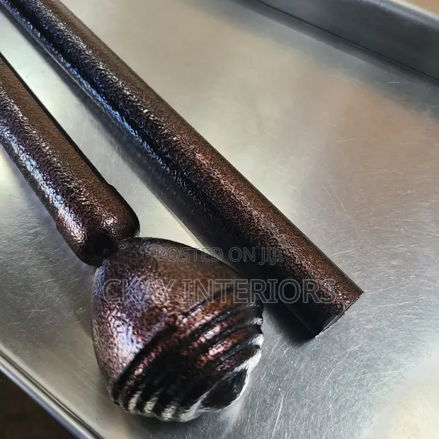 Jua Kali Powder-Coated Curtain Rods - 1