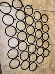 Silent Curtain Rings - Smooth & Quiet Operation - 1