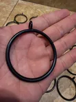 Silent Curtain Rings - Smooth & Quiet Operation - 2