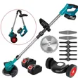 Foldable Cordless Lawn Mower with Wheels - 3