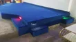 Premium Heavy-Duty Blue 8mm Carpet Rolls for Church Pulpit - 2