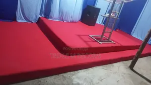 High Traffic 4mm Wall to Wall Carpet - Ideal for Church Pulpit