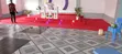 Special 4mm Red Wall to Wall Carpet for Church Pulpit & Stage - 1