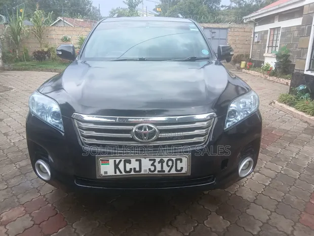 Toyota Vanguard 2009 Nyeusi - 1