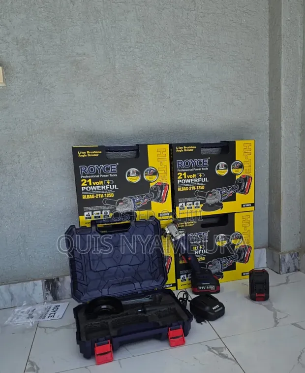 Royce Brushless Cordless Angle Grinder - 1
