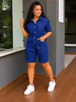 Set ya 2pc za Denim Jeans - Wanawake - 1
