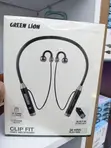 Green Lion Clip Fit OWS Neckband Earphones with Lamp - 2