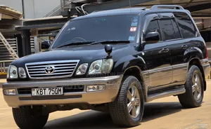 Toyota Land Cruiser Cygnus 2005 Black
