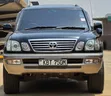 Toyota Land Cruiser Cygnus 2005 Nyeusi - 4