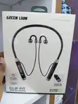 Green Lion Clip Fit OWS Neckband Earphones with Flashlight - 2