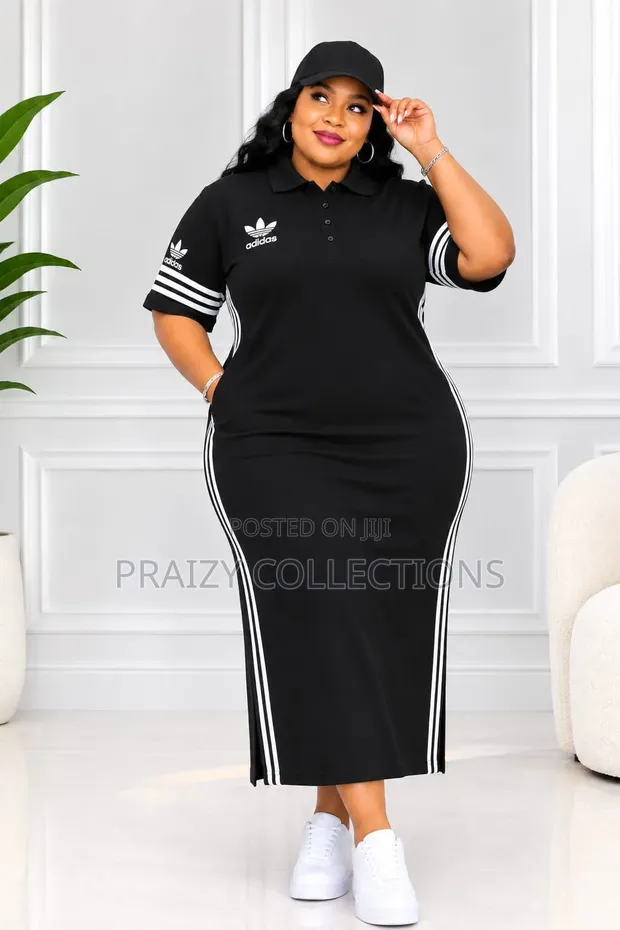 Quality Long Cotton Shirt Dress - Free Size - 1