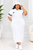 Quality Long Cotton Shirt Dress - Free Size - 3